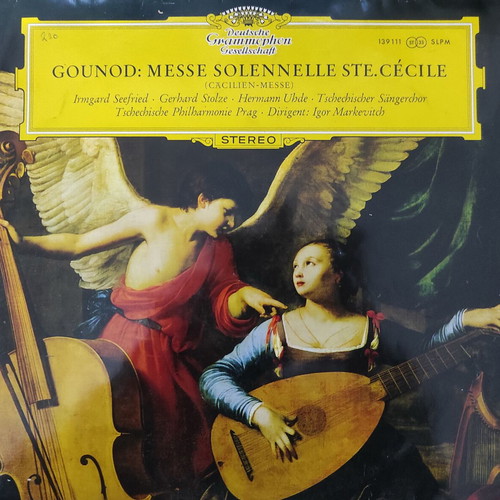 Gounod Messe Solennelle Ste. Cécile vinyl used, classical music