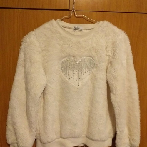 Sheep fleece shirt like new, size XS