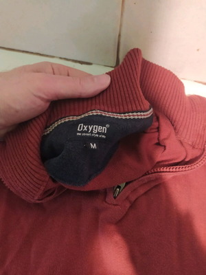 Men's shirt with collar like new, size M
