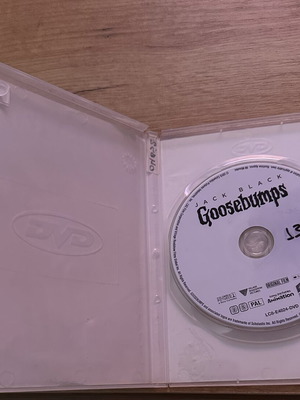 Goosebumps DVD used with Greek subtitles