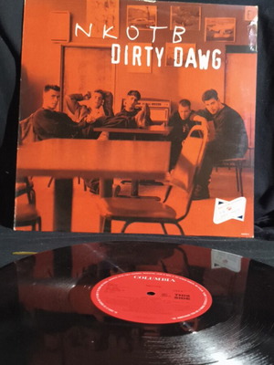 NKOTB Dirty Dawg vinyl record used
