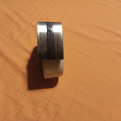 Italian men's belt Vera Pelle used, 100% leather