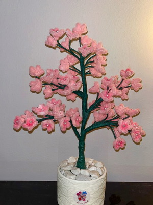 Cherry blossom decor new with glowing stones