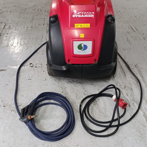 Optima Steamer professional steam cleaner, red, 115 hours