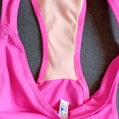Bluepoint fuchsia brand new women's bikini swimsuit L