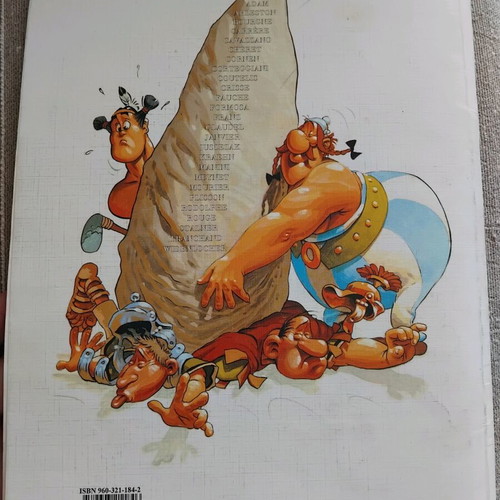 Uderzo sketched by his friends used