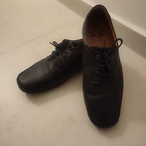 Boxer Air leather men's shoes new, size 45, black