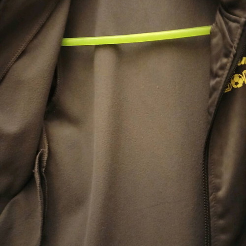 Sports jacket used for boy 6 years N 116 gray and green