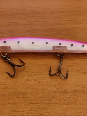 Fishing lure like new with steering wheel replacement needed