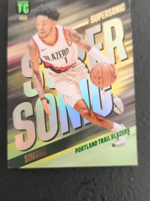 Panini Top Class 2024 NBA Basketball Card Simons Portland Supersonic like new