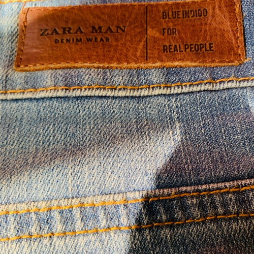 Zara Man men's jeans set blue and red like new, size L