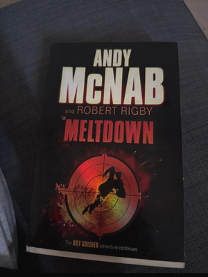 Meltdown Andy McNAB book used, English language