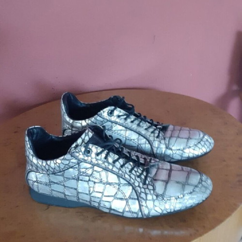 Emporio Armani silver scarponi shoes like new, size 45