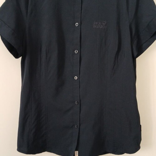 Jack Wolfskin women's shirt used, blue, size L