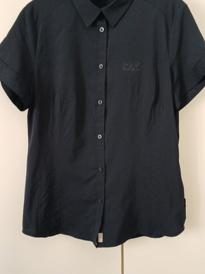 Jack Wolfskin women's shirt used, blue, size L