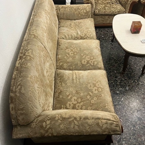 Living room set used with three-seater sofa and two large armchairs