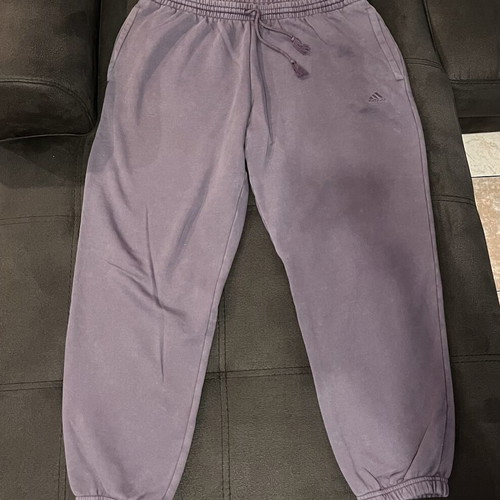 Adidas women's tracksuit pants size L, purple