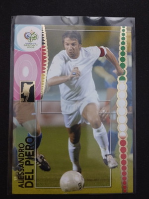 Panini World Cup 2006 Alessandro Del Piero card new