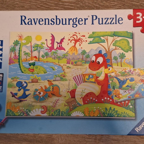 Ravensburger puzzle like new, 2x12 pieces for children