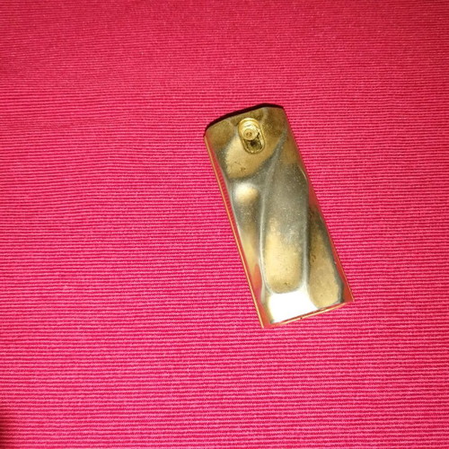 Estee Lauder collectible bronze perfume case used
