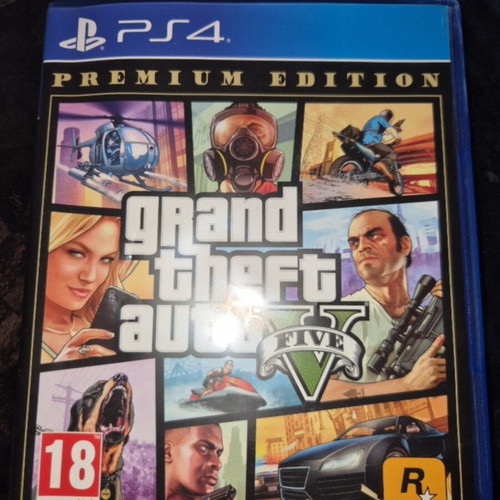 Grand Theft Auto V PS4 game like new