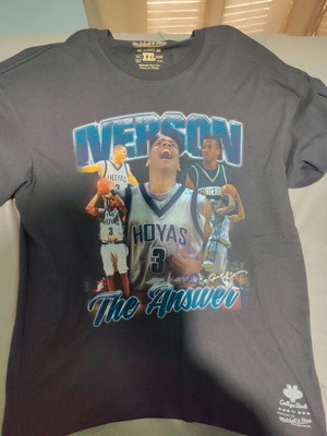 Μπλουζάκι Iverson the answer μεταχειρισμένο, college