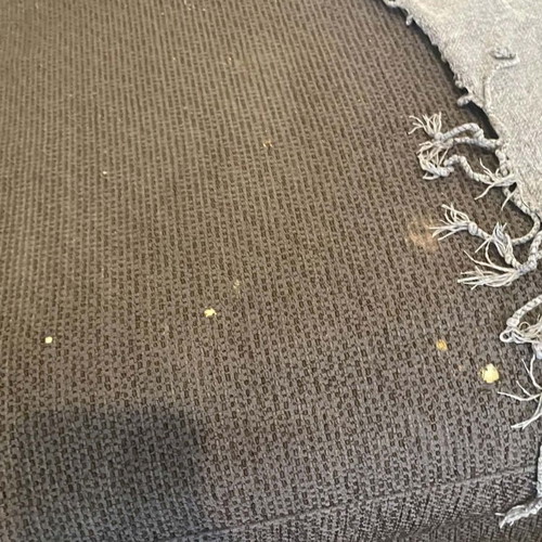 Corner sofa used with some marks, functional