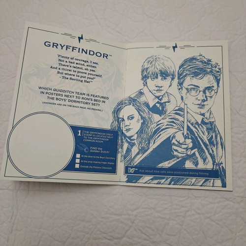 Harry Potter Passport new from Warner Bros studios England