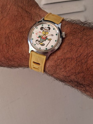 Mike Vostok 1980 vintage mechanical men's watch with original dial