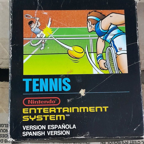 Tennis box used, empty without cassette and case