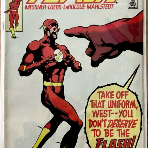 The Flash #34 comic used, American edition Wally West era