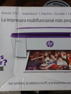 HP Deskjet 3722 color printer like new