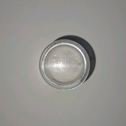 Rub glitter multicolor powder like new