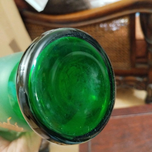 Glass vase like new, height 25cm
