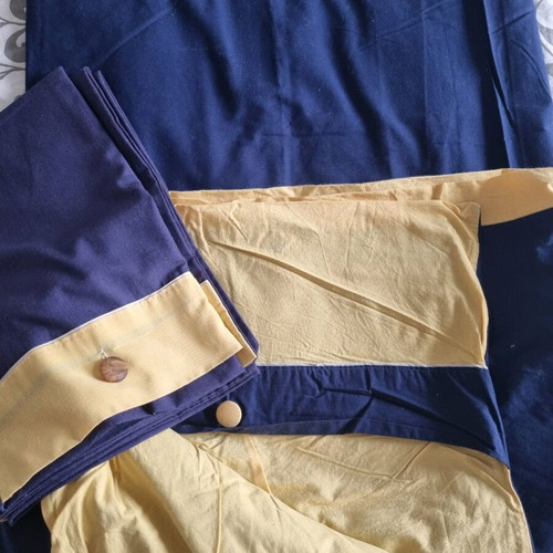 Double-sided duvet cover set 200×220cm like new