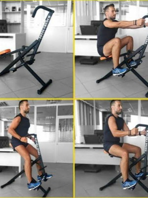 Total Crunch fitness machine used in very good condition