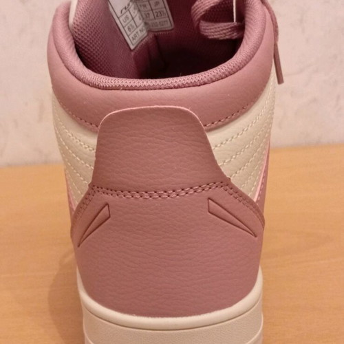 Runners women's sneakers new, sporty, pink and beige, size 37