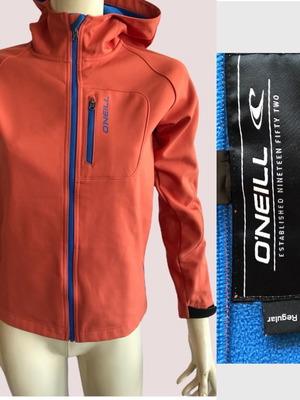 O’Neill windbreaker jacket orange like new, size XS