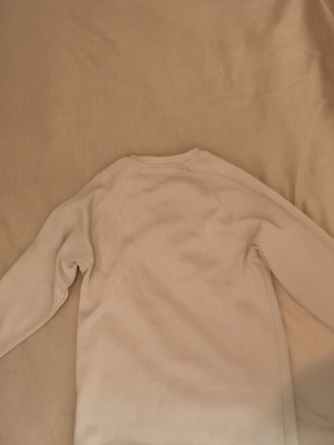 Mini sweatshirt dress used, oversized, beige, H&M