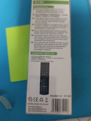 Telefunken remote control new