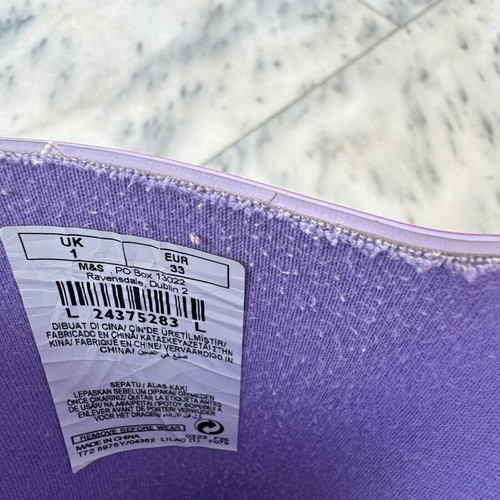 Marks & Spencer Girls' Rain Boots size 33 like new, waterproof with lining