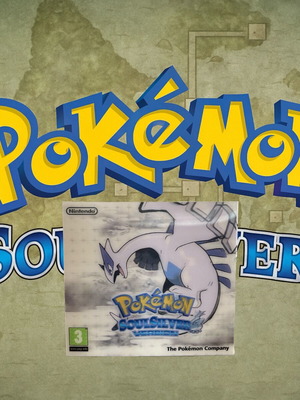 Pokémon SoulSilver Nintendo DS Limited Edition 3D Sleeve Amazon Exclusive като нов