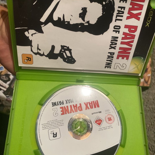 Max Payne 2 Xbox game complete in box