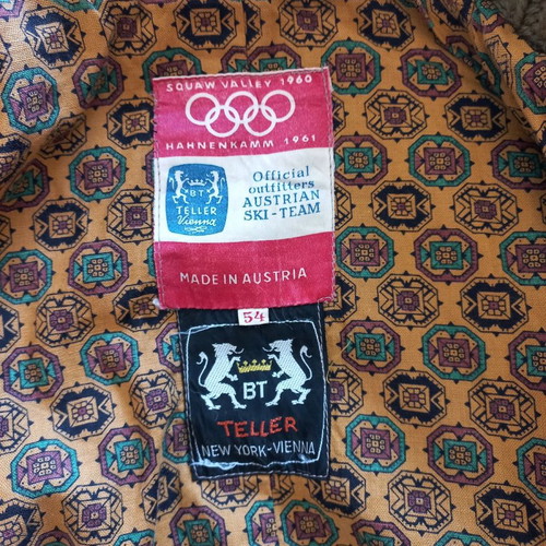 Wool jacket vintage Austrian Olympics 1960 used