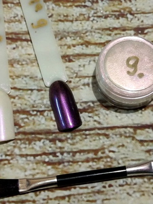 HNM No 9 Lilac Powder 1gr Mermaid Nail new for manicure pedicure