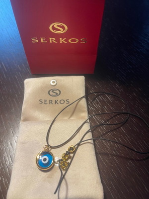 Κρεμαστό γούρι 2026 Serkos καινούργιο χρυσαφί