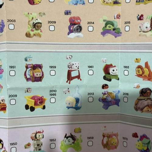 Limited Edition Disney 100th Tsum Tsum Series 4 Frozen Elsa and Olaf