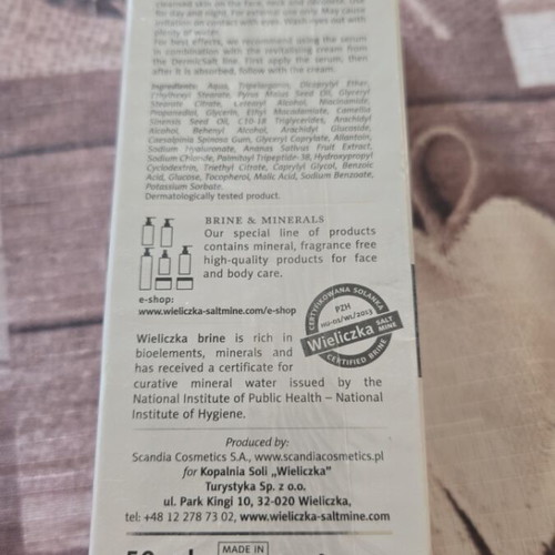 DermicSalt serum with Wieliczka brine for hydration, new 50 ml