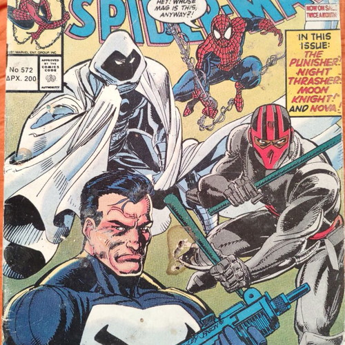 Spiderman 572 Kampana used comic book