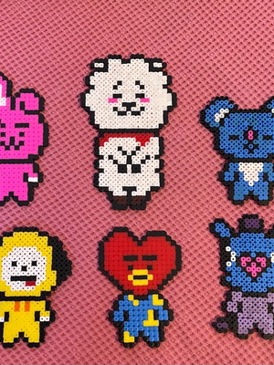 BTS BT21 φιγούρες χειροποίητες